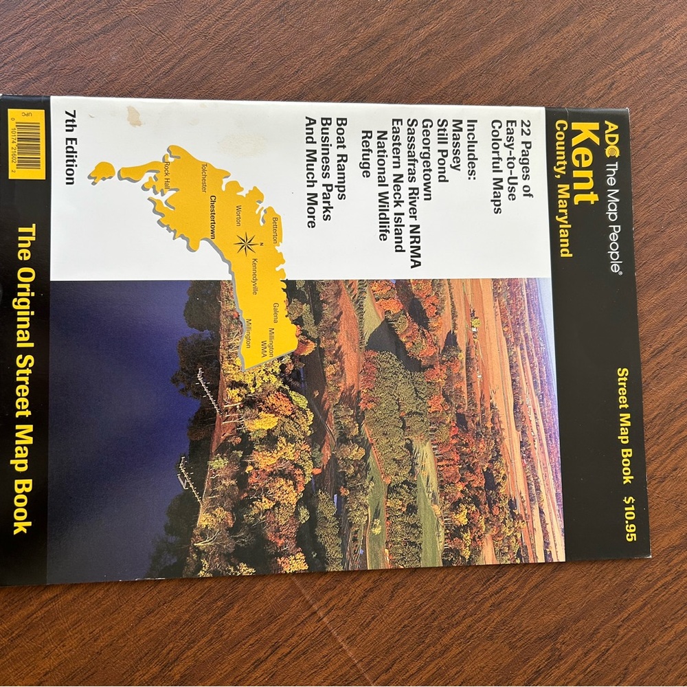 ADC Kent County Maryland Street Map Book